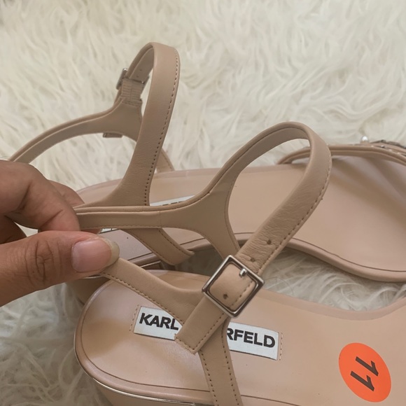 KARL lagerfeld- block heels - Picture 4 of 8